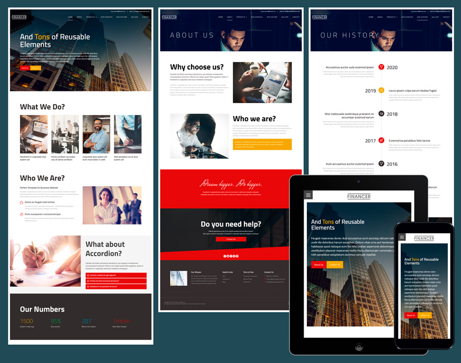 responsive html templates free download